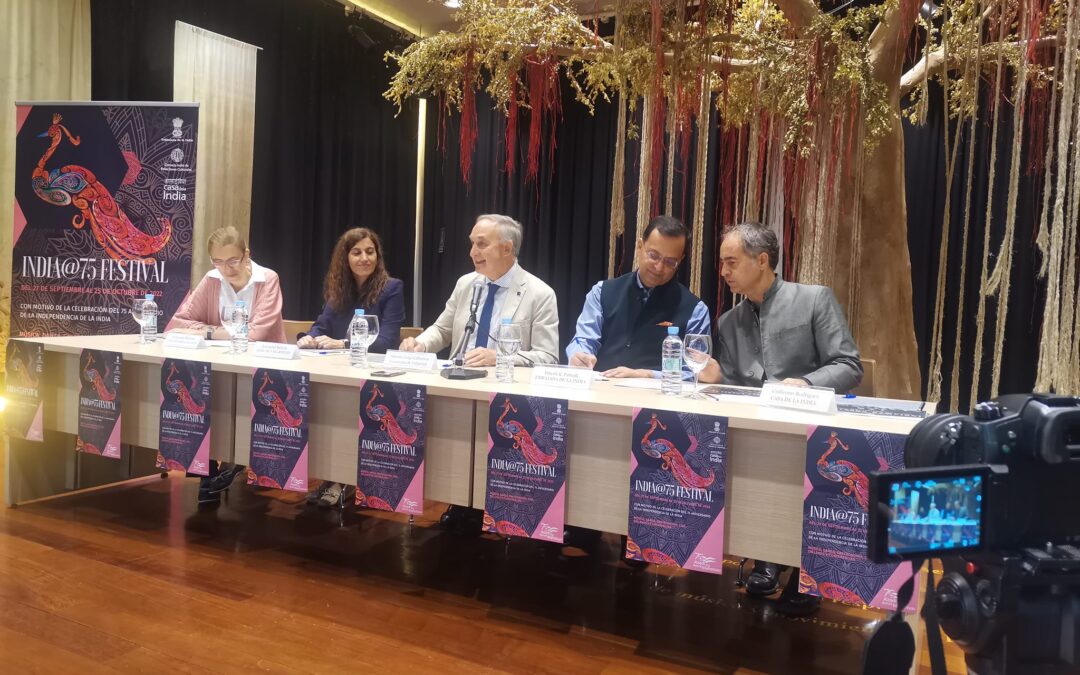 LA SEMANA PRÓXIMA ARRANCARÁ EL FESTIVAL INDIA@75 CON MOTIVO DE LA CELEBRACIÓN DEL 75 ANIVERSARIO DE LA INDEPENDENCIA DE LA INDIA