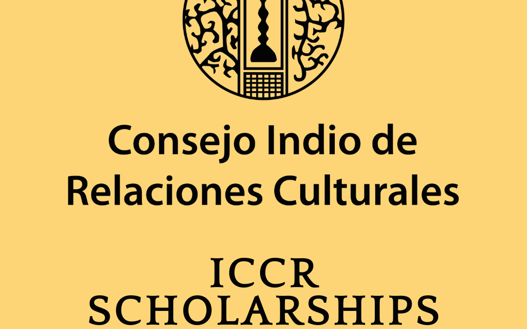 Convocatoria de becas ICCR para estudiar en la India durante el curso académico 2025-26
