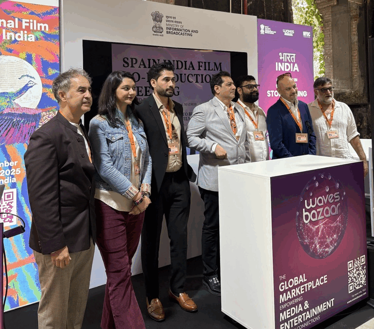 Productores indios forjan nuevas rutas de colaboración con España e Iberoamérica en Iberseries 2025